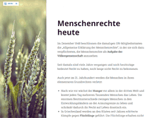 Tablet Screenshot of droits-de-lhomme.ch